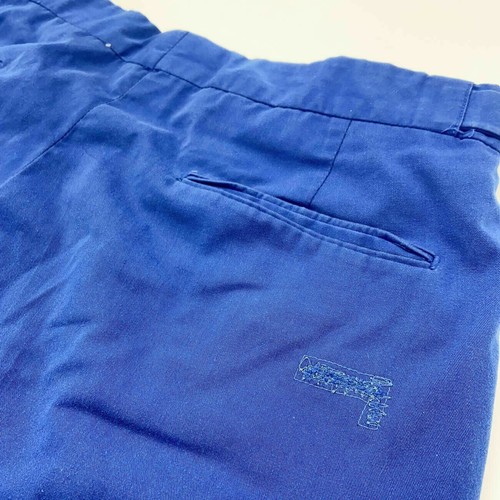 Vintage Grand Slam Golf Shorts Size 34 Blue Flat Front - Picture 6 of 6