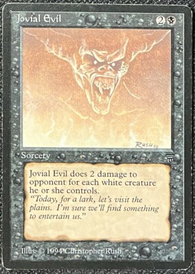 マジック：ザ・ギャザリング MTG Legends Jovial Evil Jovial Evil | Legends - Italian | Star City Games
