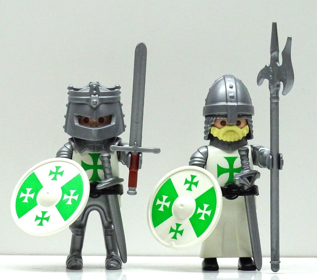 2 Templari Cavaliere B Playmobil Per Crociato Crusader Personalizzato - Raro eBa 2 Templari Cavaliere B Playmobil Per Crociato Crusader Personalizzato - Raro eBa
