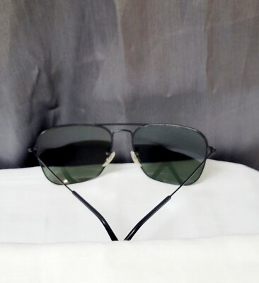 レイバン キャラバン RAYBAN USA パイロット ビンテージ サングラス Vintage B&L Ray Ban USA Caravan Aviator 58-16 Black Frame