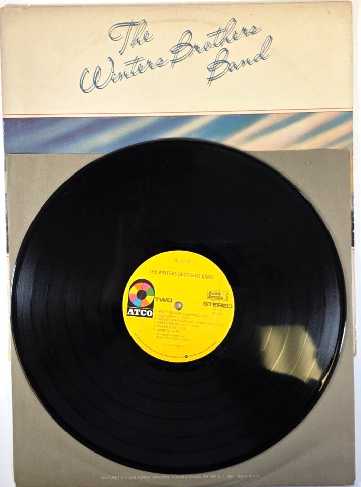 The Winters Brothers Band  The Winters Brothers Band LP Album vinyl record 1976 - Image 2 of 4