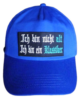 Baseball cap embroidered I'm not old, I'm classic blue (746-1)