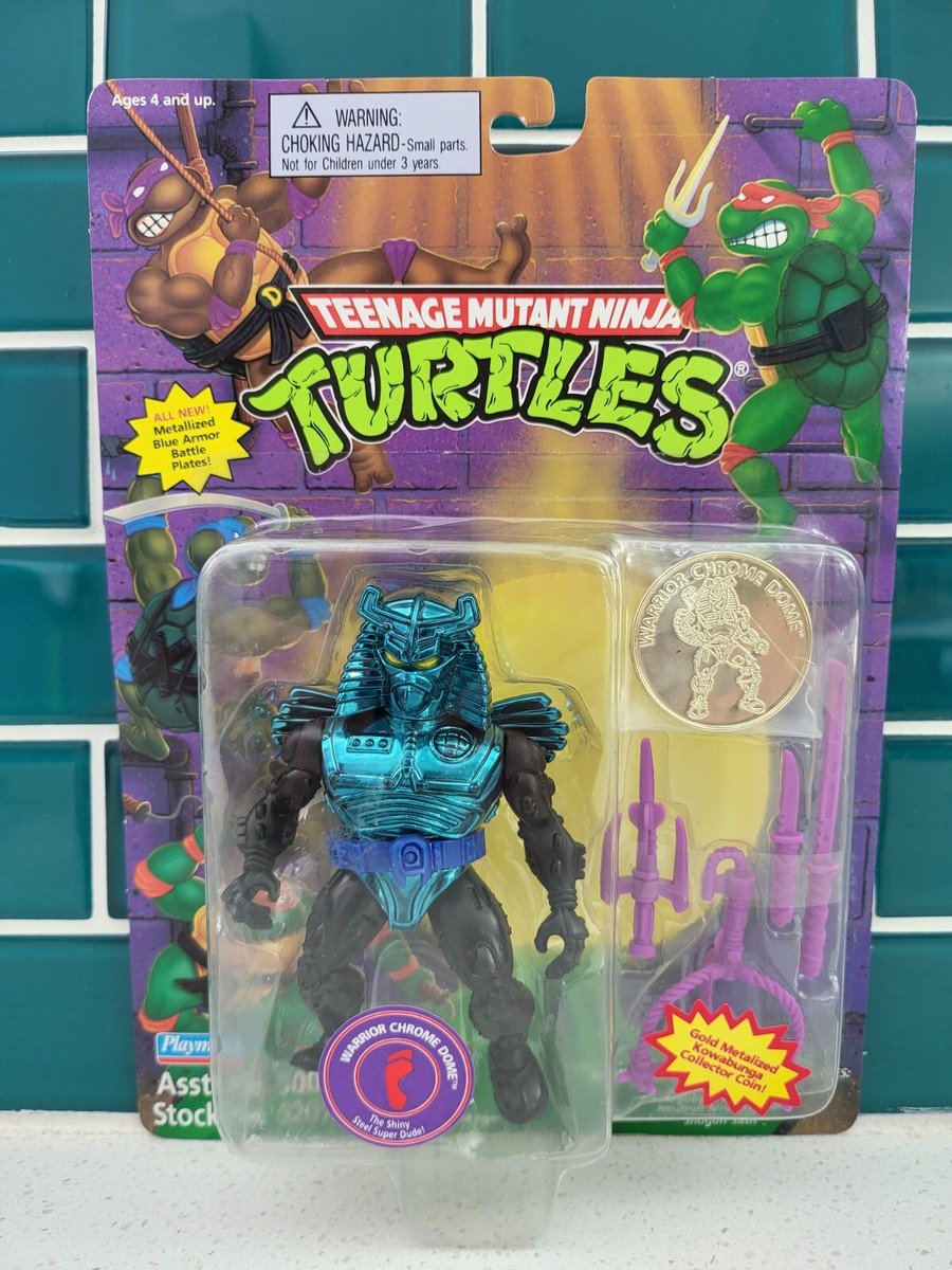 タートルズ　Warrior Chrome Dome Warrior Chrome Dome (1995 action figure) | TMNTPedia | Fandom