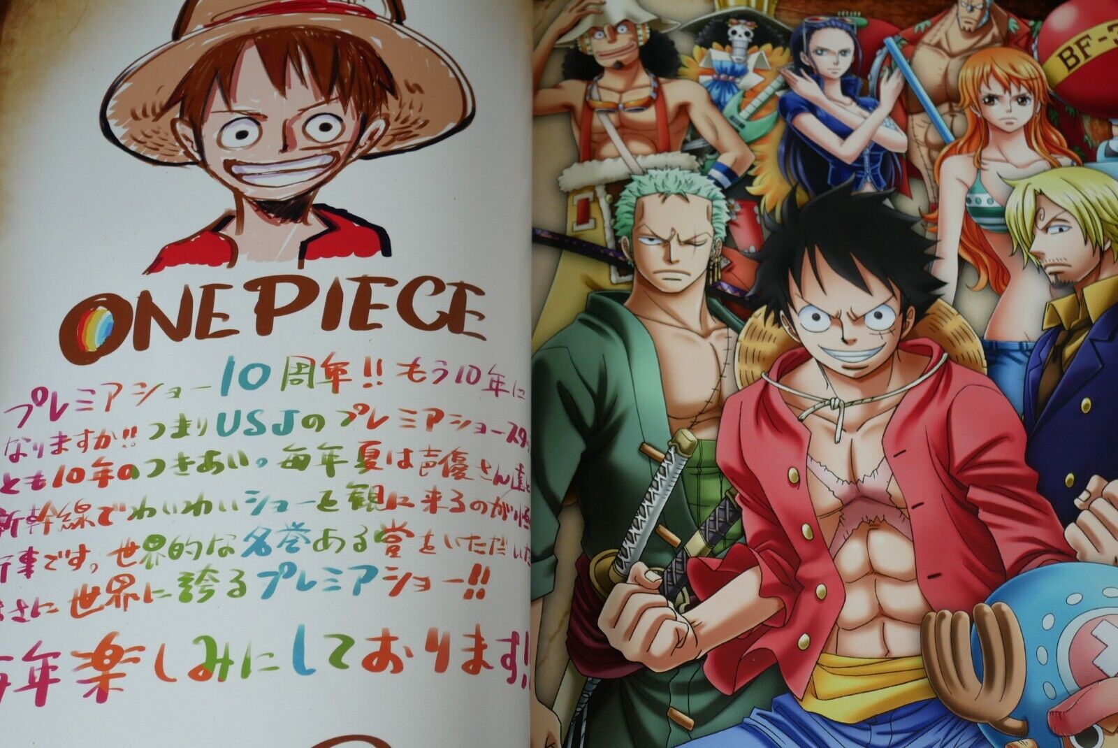 ONE PIECE HISTORY SONG ALBUM Japanese Book 2010 from TV animation