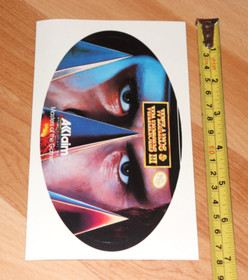 Adesivo Wizards & Warriors III Kuros Visions of Power NES Nintendo raro vintage