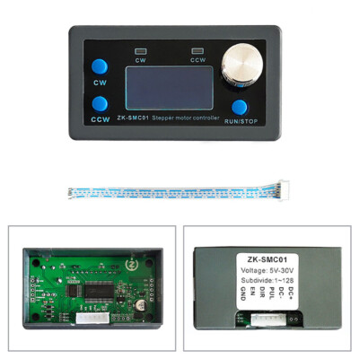 SMC01 42 57 Stepper Motor Controller Reverse Angle Pulse Speed Control Board LCD