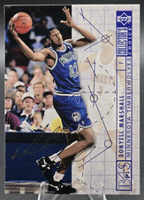 1994-95 GOLD Signature Collectors Choice Donyell Marshall SPANISH Card #387