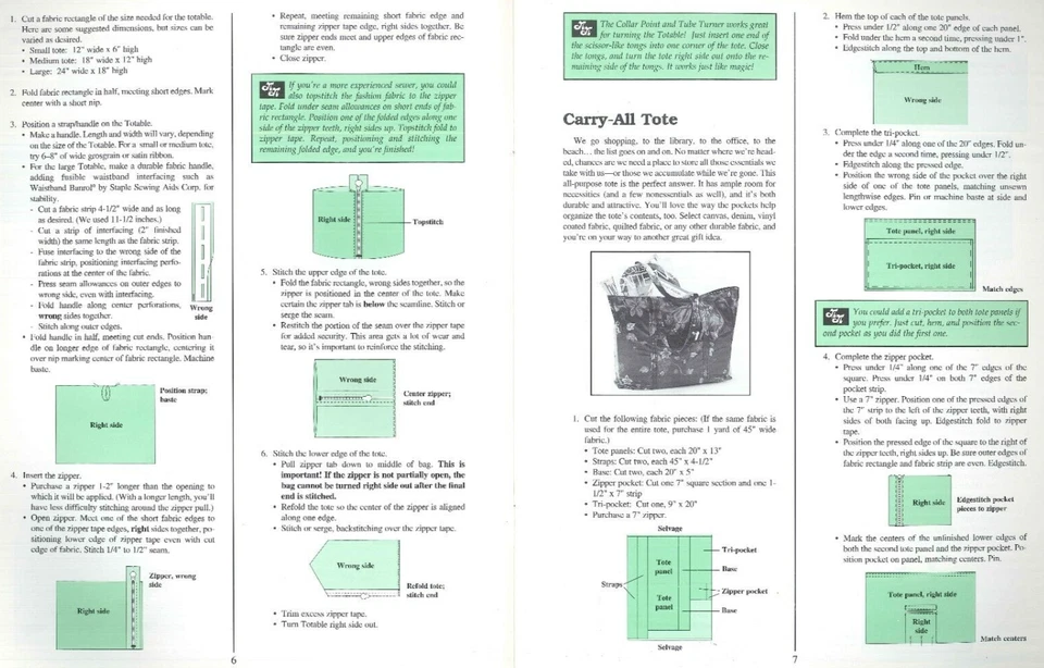 Gifts From The Heart Booklet 1995 Zieman 10 Projects Tote Bag Caddy Napkin Press - Image 2 of 4