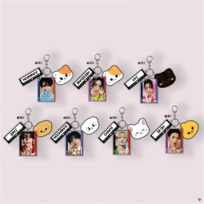 Kpop ENHYPEN Cartoon Sunghoon Sunoo JAY HEESEUNG JAKE Bag Charm