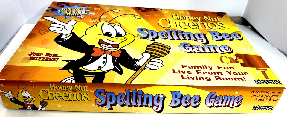 BRIARPATCH HONEY NUT CHEERIOS SPELLING BEE GAME 2001 COMPLETE AGES 7+ REDMAN - Image 3 of 4