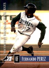 2005 Southwest Michigan Devil Rays Grandstand #23 Fernando Perez Princeton Card
