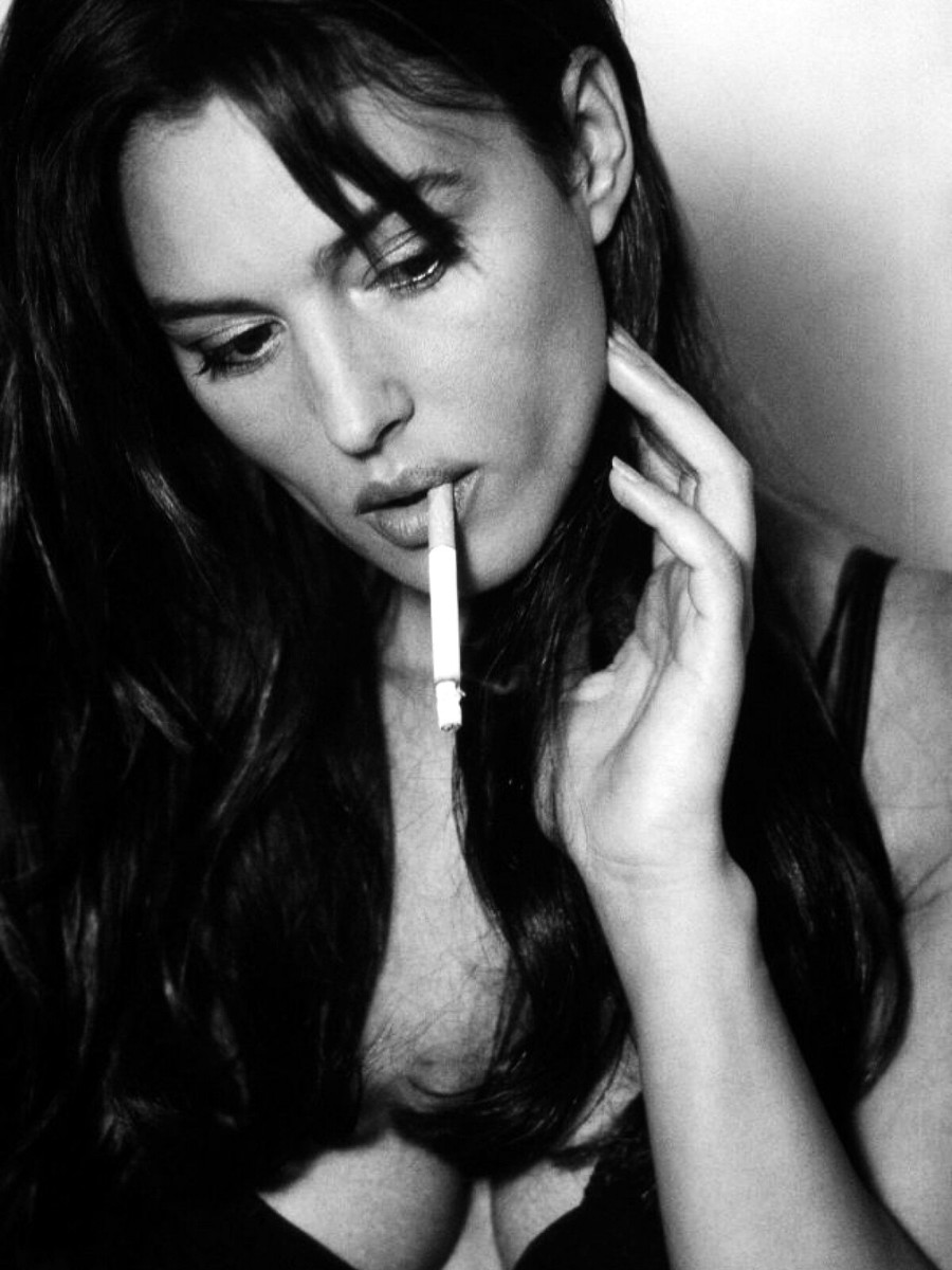 monica bellucci cigarette poster Monica Bellucci Smoking 8x10 Picture Celebrity Print