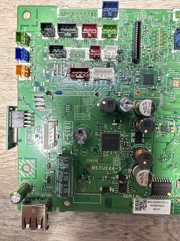 Brother MFC-J6535DW Color Inkjet Wireless Duplex All-in-One Printer Main Board - Image 3 of 4