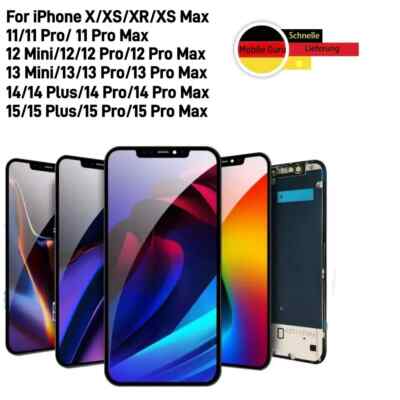 iPhone Display INCELL LCD Retina HD Bildschirm 3D Touch Screen XR/11/12/13/14/15