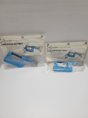 Quantity 2 Osmiroid MICROMETERs 2 Inch maximum  Made in England - NEW