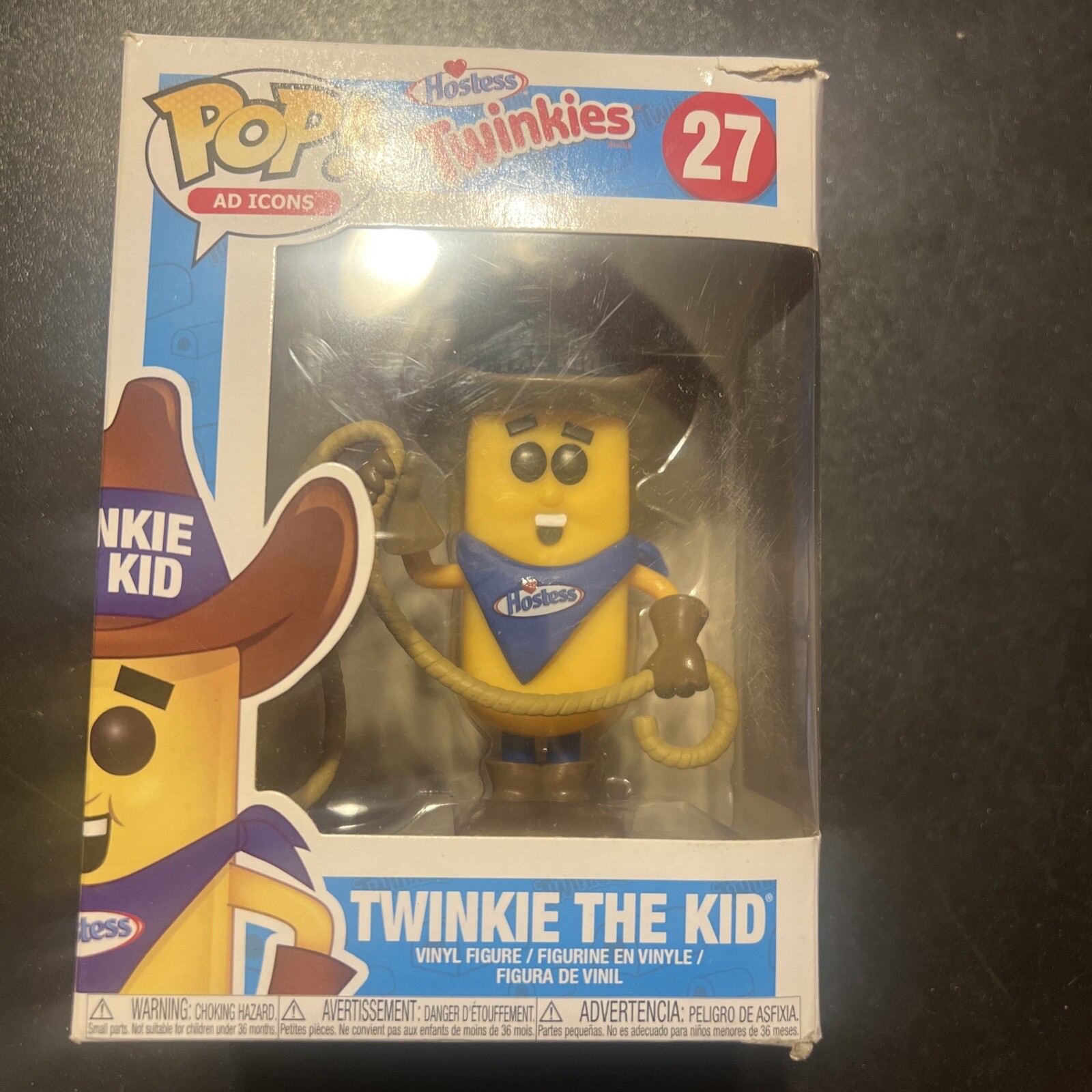 Funko Pop! Ad Icons Twinkies #27 Twinkie The Kid Vinyl Figure Nib!!!