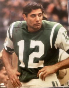Joe Namath New York Jets Signed Auto 16x20 Photo