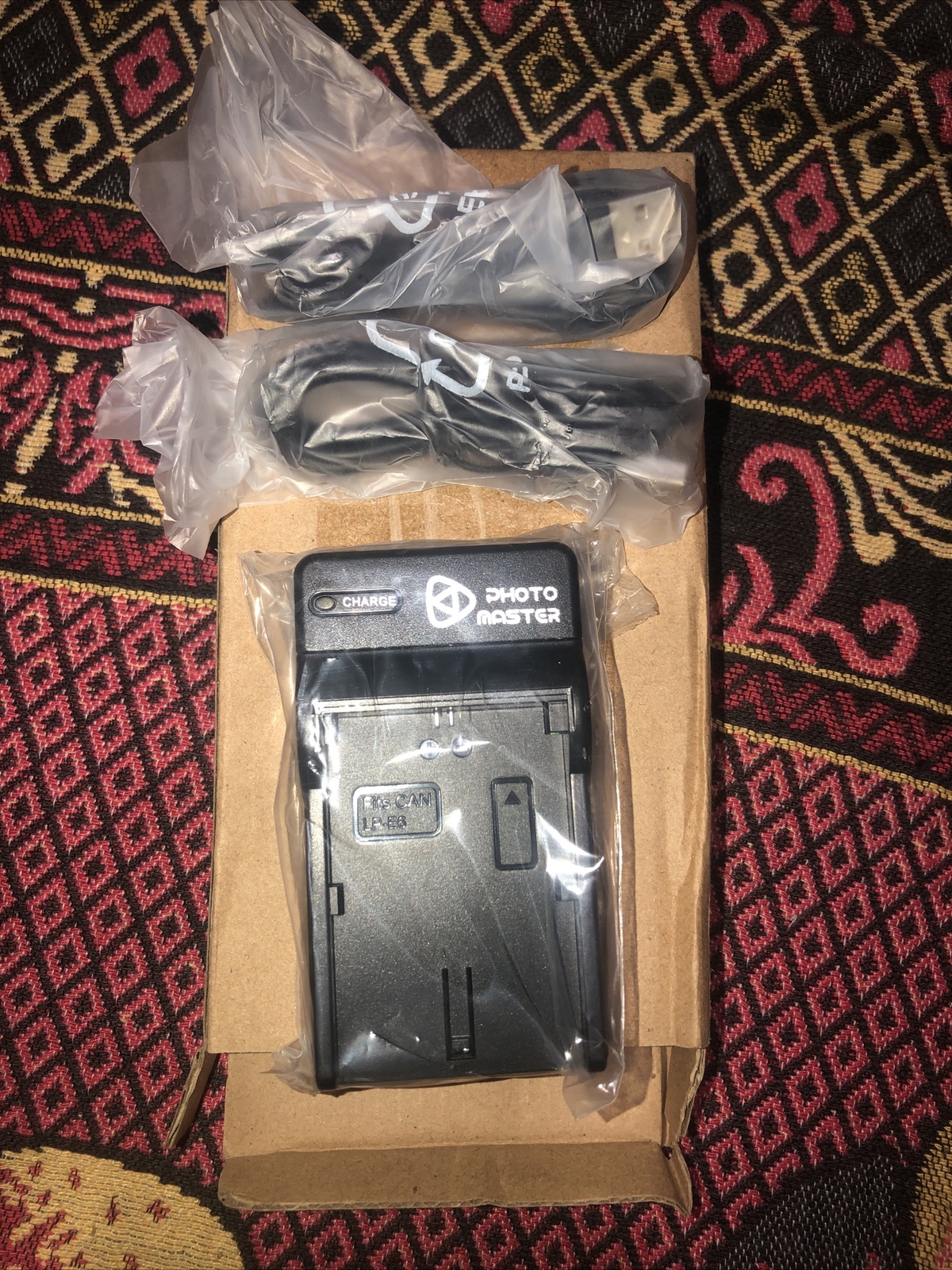 Photo master Dual USB Charger for Canon LPE6 Battery EOS 5D2 5D3 60D