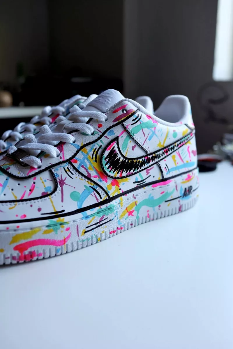 Rainbow lv 1's/white af1