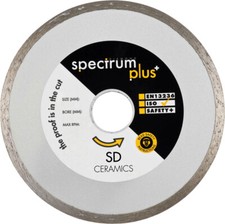 Spectrum Ceramic Tile Blade Diamond Blade Cutting Continuous Rim Smooth Cuts