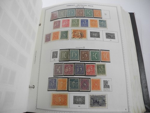 GERMANY(-1992), Excellent Stamp Collection hinged/mounted in a Minkus Specialty - Picture 13 of 24