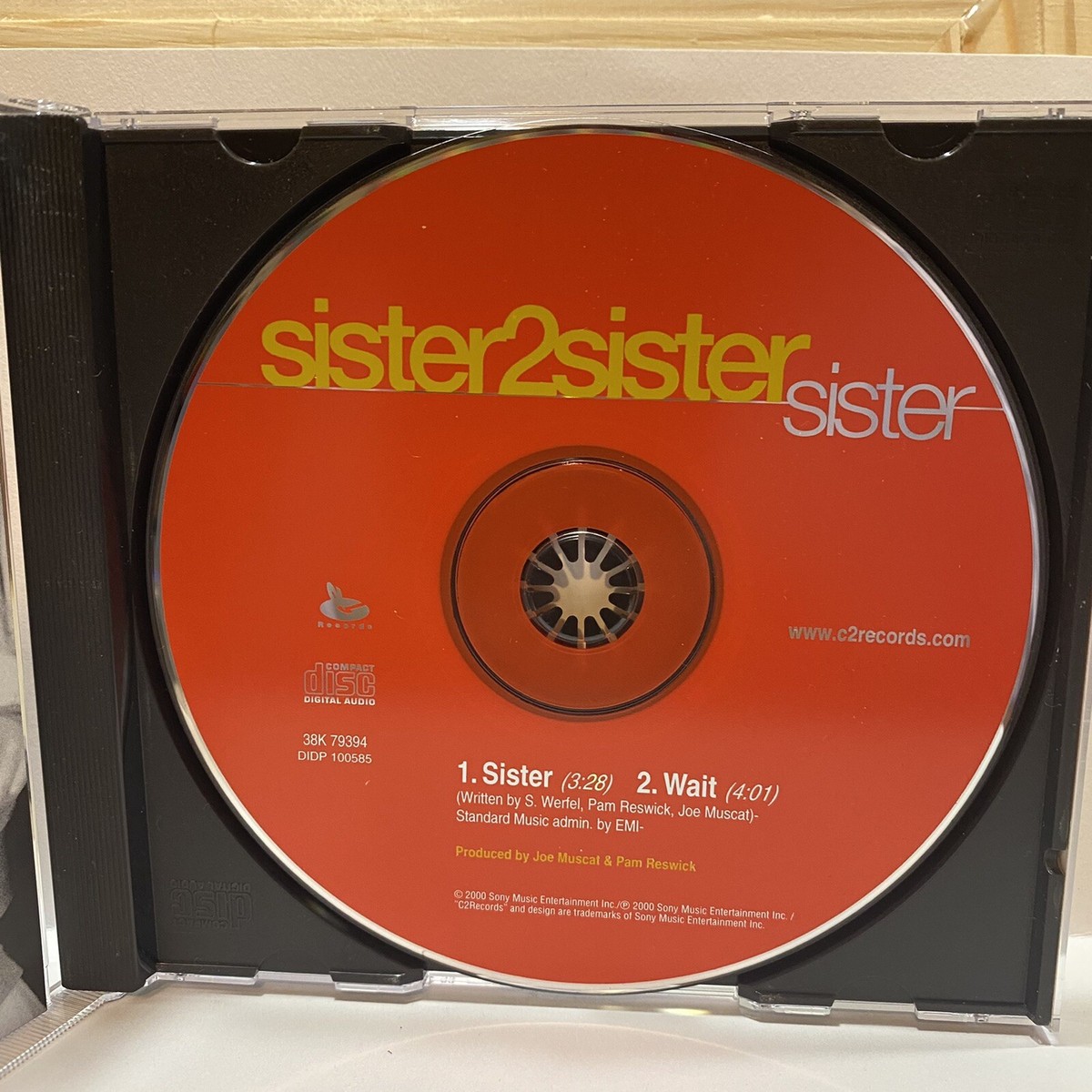 Sister: Sister 2 Sister CD (Sony Records, 2000) Like New ! TESTED