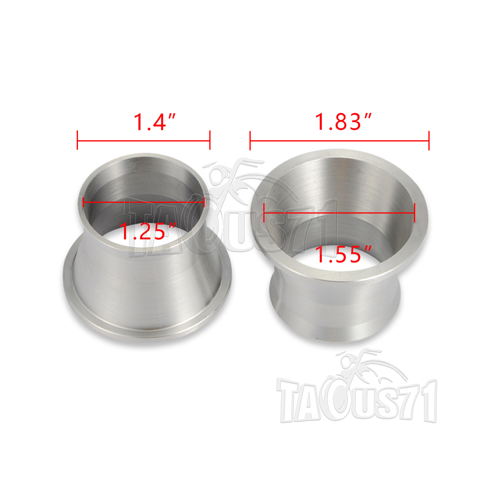 For Harley Dyna Touring Exhaust Port Flange Gasket Seal Torque Cone