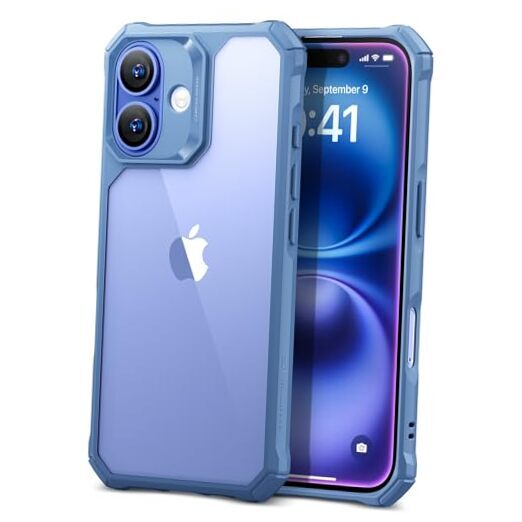 for iPhone 16 Case, Military-Grade Protection, Shockproof Air Guard Corners,