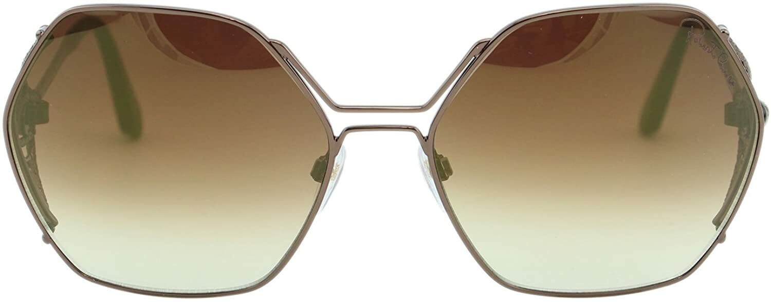 Roberto Cavalli Fosdinovo RC1056 Коричневые солнцезащитные очки большого размера 34G в оправе 63-18-125 32090₽