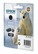 Epson 26XL Black | Cyan | Yellow | Magenta inkjets Genuine *CHOOSE COLOUR*