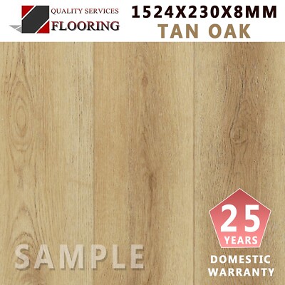 Waterproof AC5 8mm SPC Hybrid Flooring Tank Oak Floating Timber ...