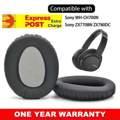 Replacement Ear Pads Cushions for Sony WH-CH700N WH-CH710N Wireless Headphone