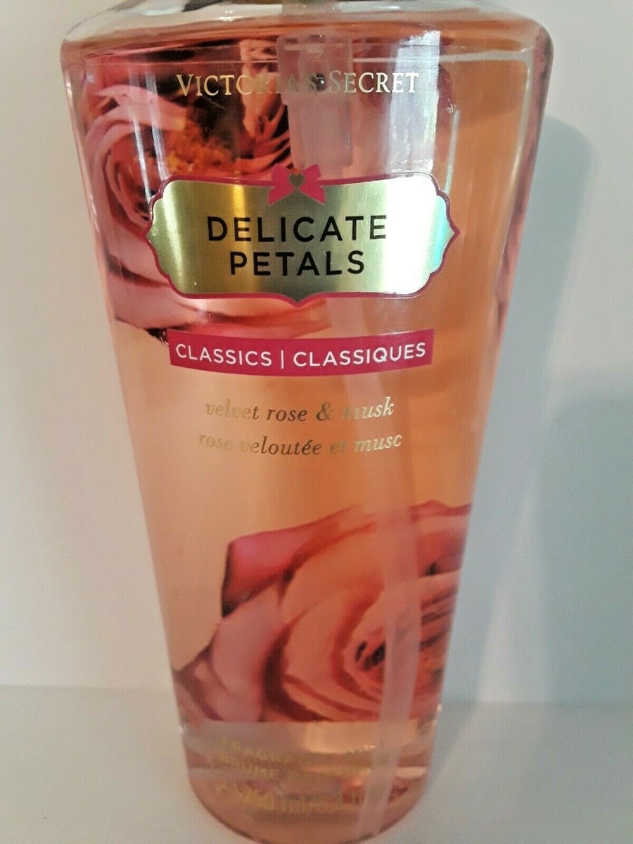 DELICATE PETALS Victoria's Secret 新品 Victoria's Secret Delicate Petals Fragrance Mist Body Spray 8.4oz