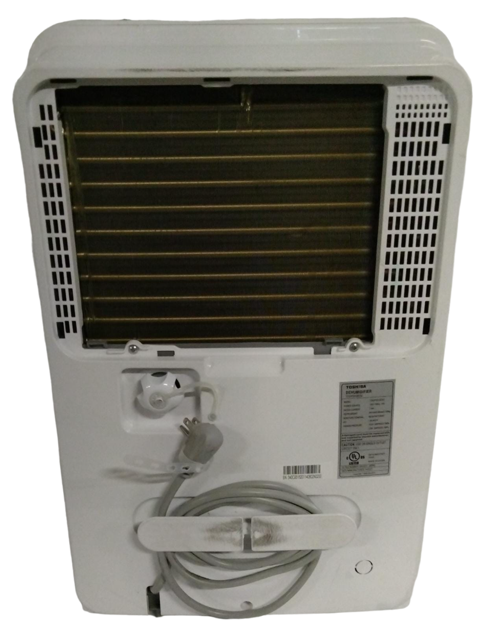 Toshiba TDDP5012ES2 50Pint 115V Energy Star Dehumidifier, White eBay