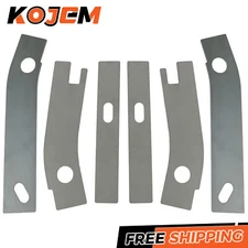 For Jeep Wrangler YJ 1986-95 Rear Frame Repair Rusted Shackle Weld Plate Patch