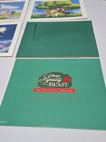 The Disney Store Exclusives: Winnie The Pooh, Beauty & The Beast Lithographs Set - Picture 4 of 12