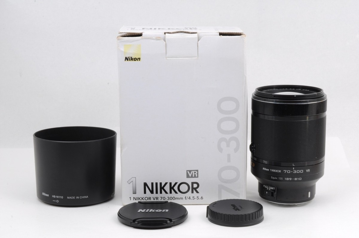 Near Mint] Nikon 1 Nikkor 70-300mm f/4.5-5.6 VR Lens From