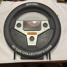 1983 Matchbox 20 Car Collector  s Case PLUS 20 Vintage Hot Wheels/Matchbox Cars