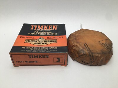 Timken 47896W-3 Taper Roller Bearing Cone 3-3/4'' ID 47896-W *3 USA