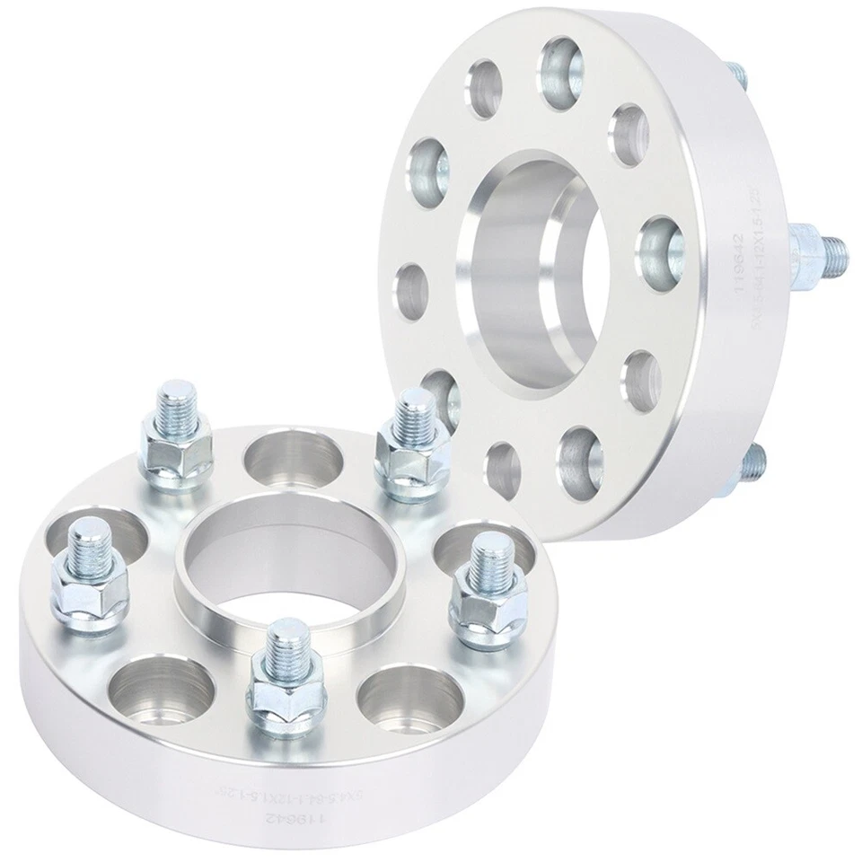 2Pcs 1.25" 5x4.5 Hub Centric Wheel Spacers 12x1.5 For 2019-2021 Honda Insight - Image 3 of 4