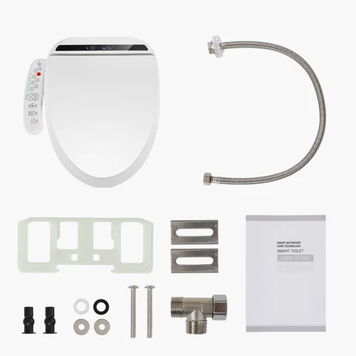Bidet Toilet Seat Electric Warm Water Smart Heated Bidet with Warm Air Drying US - Picture 8 of 19
