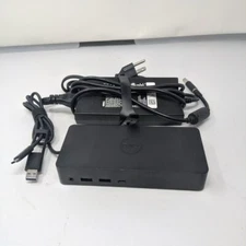 Dell D6000 USB-C Docking Station w/ 130W AC Adapter