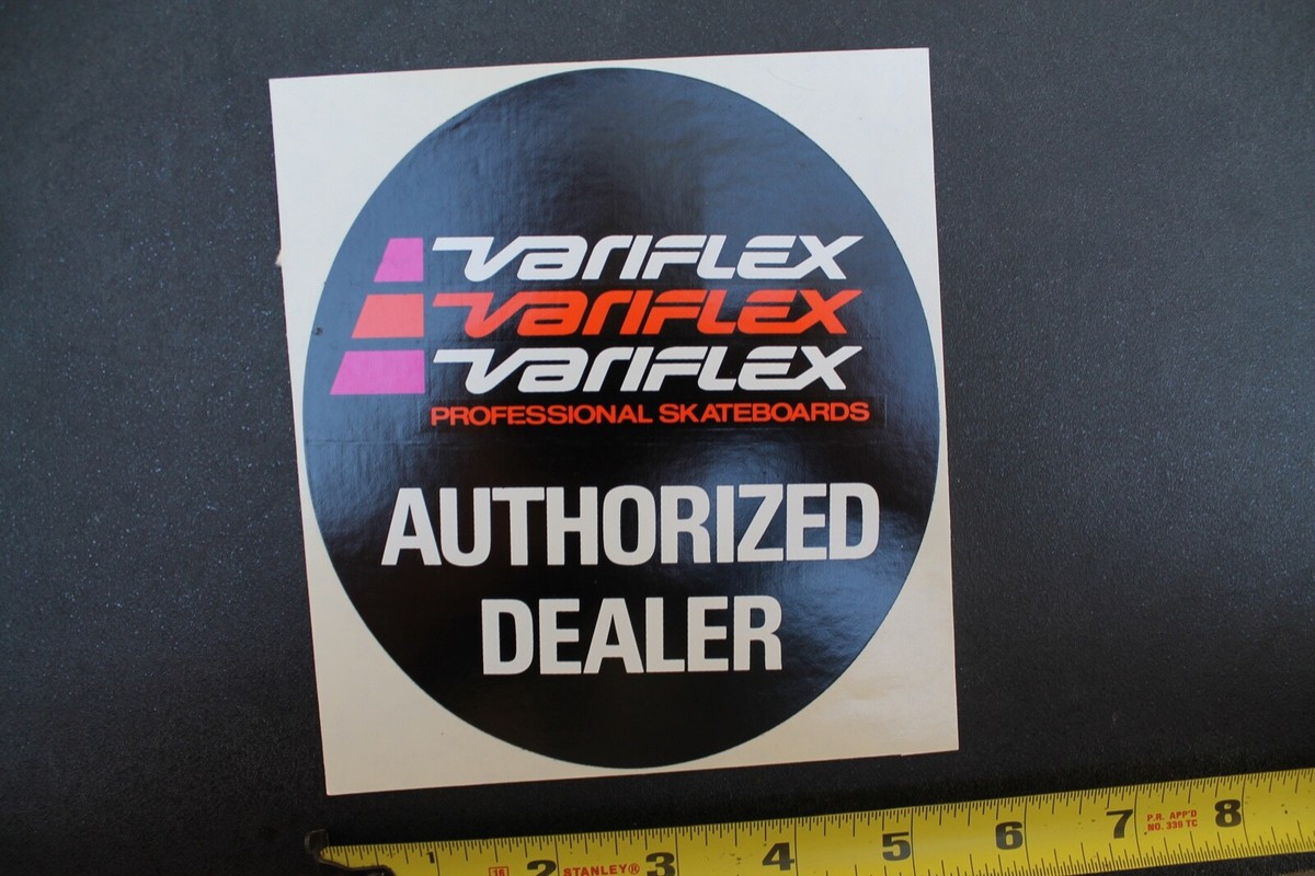 Variflex Skateboards Authorized Dealer 70's Z54A Vintage