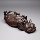 Vintage Dachshund Dog Cold Cast Bronze Sculpture Figure Figurine Doris Lindner — photo 9