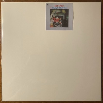 BOB DYLAN Bringing It All Back Home 1998 UK Simply Vinyl PROMO TEST PRESSING LP