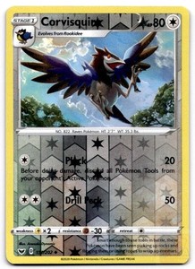 Corvisquire 151/202 Reverse Holo Sword & Shield Base Set