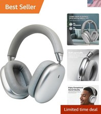 Over Ear Wireless Headphones, 80 Hours Playtime & Active Noise Cancellation