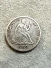 1888 Seated Liberty Dime F Fine Condition Nice Coin See Pics 7963