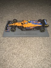 McLaren McL35m 1/43 Scale Model Car 2021 Spark, Lando Norris, Abu Dhabi GP