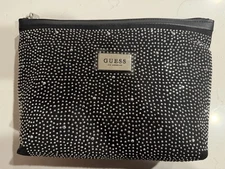 Guess Cosmetic Handbag Zip Up New